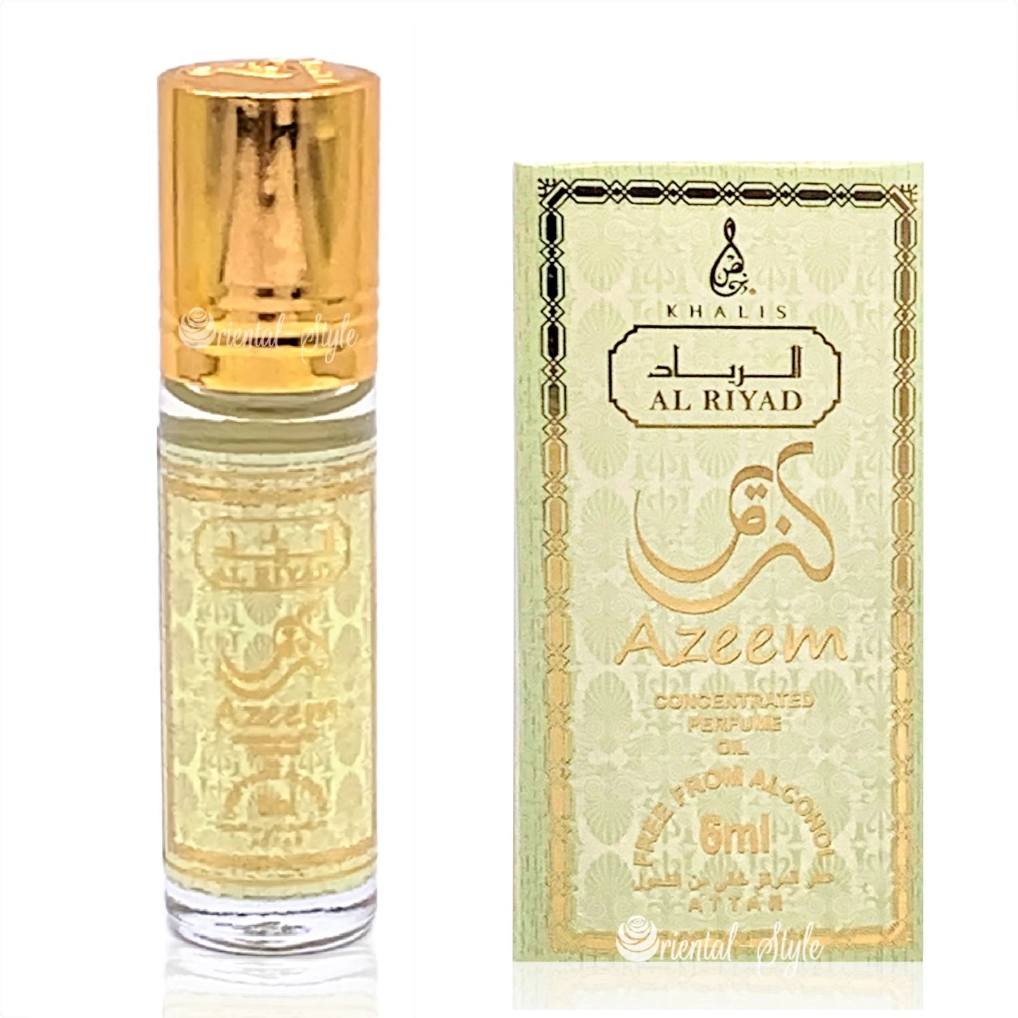 6 ml Parfémový olej Azeem Pikantná vanilková vôňa pre ženy