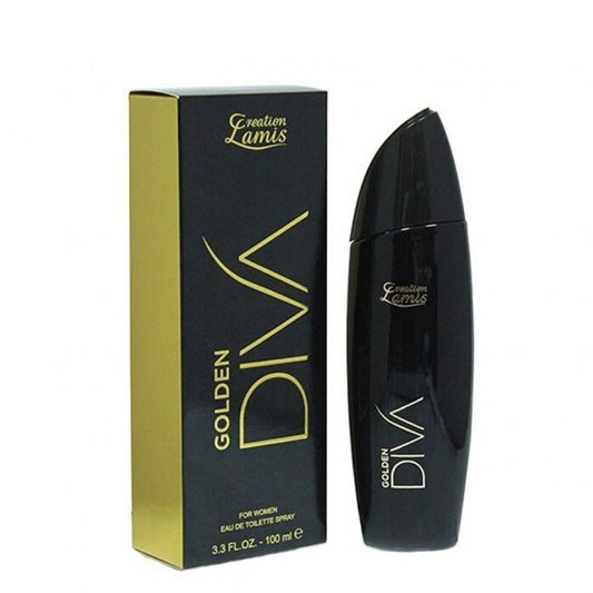 100 ml Eau de Perfume GOLDEN DIVA Kvetinová Vôňa pre Ženy