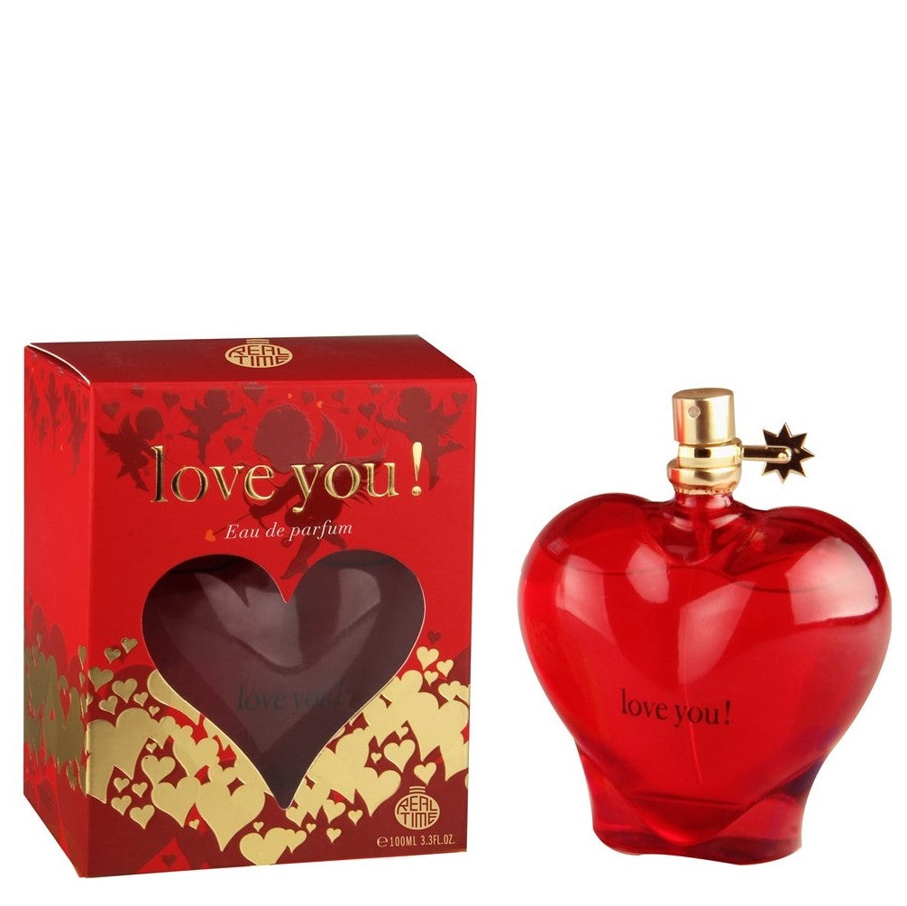 100 ml Eau de Parfume "LOVE YOU RED" Ovocná Pižmová Kvetinová Vôňa pre Ženy, s 3% obsahom esenciálnych olejov