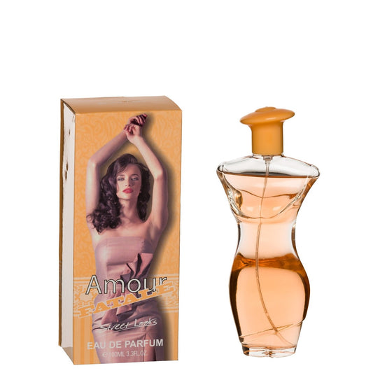 101 ml Eau de Parfum "AMOUR FATALE" Orientálna Kvetinová Vôňa pre Ženy, s 2% obsahom esenciálnych olejov