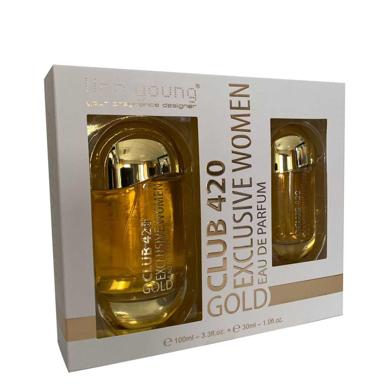 100 ml + 30 ml Eau de Perfume "CLUB 420 GOLD"  Orientálna - Vanilková Vôňa pre Ženy 1 