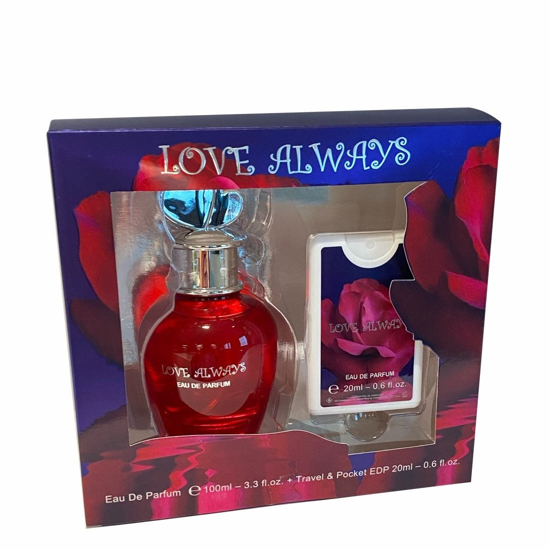 100 ml + 20 ml Eau de Perfume "LOVE ALWAYS" Kvetinová - Ovocná Vôňa pre Ženy 1 