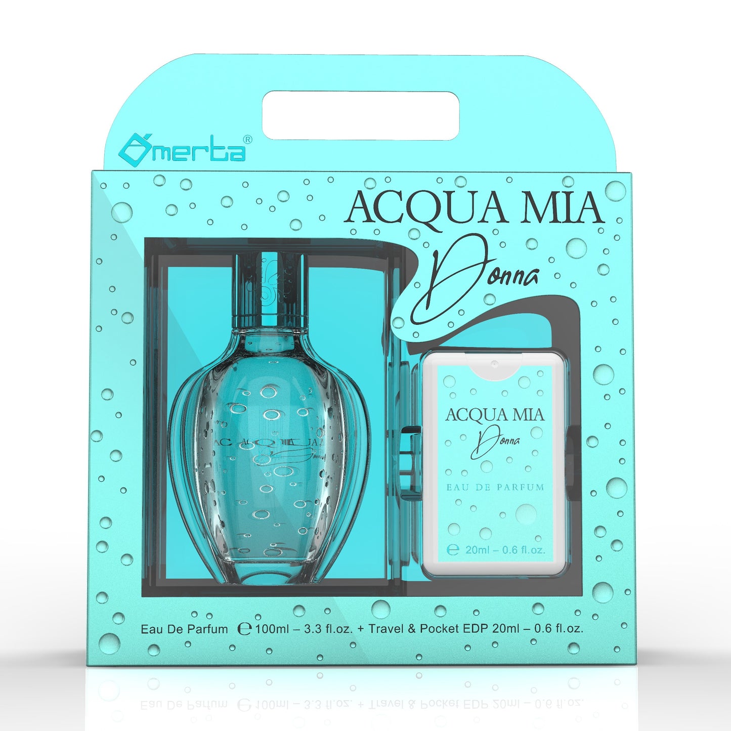 100 ml + 20 ml Eau de Perfume "ACQUA MIA DONNA" Kvetinová - Ovocná Vôňa pre Ženy