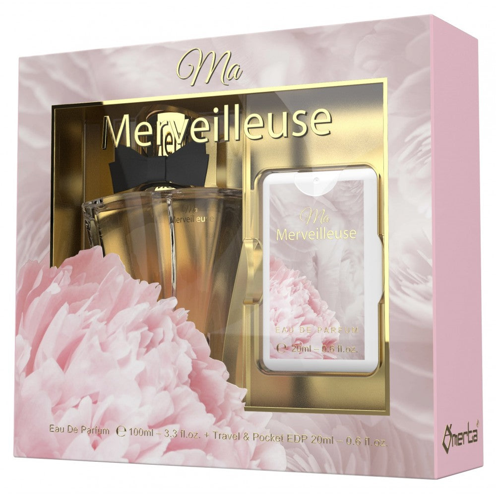 100 ml + 20 ml Eau de Perfume "MA MERVEILLEUSE" Orientálna - Kvetinová Vôňa pre Ženy 1 