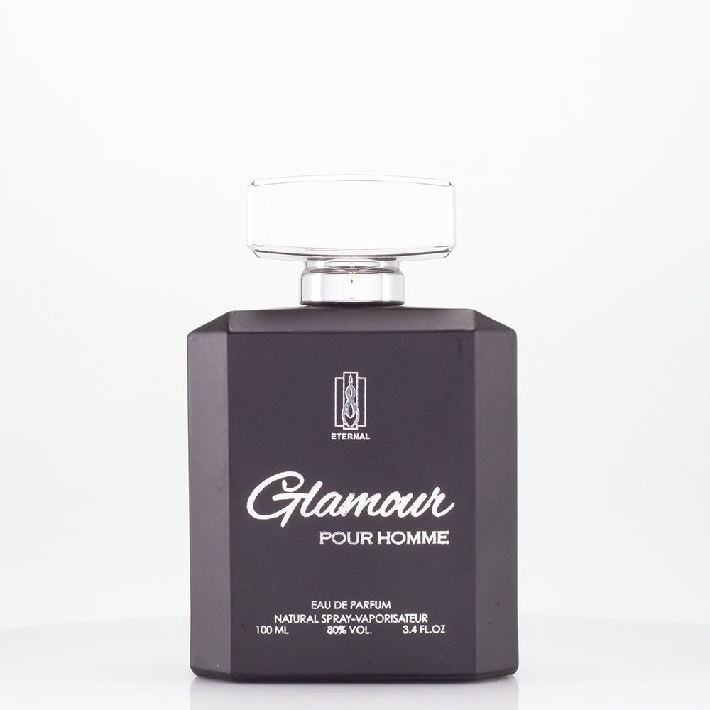 100 ml EDP GLAMOUR BLACK svieža vôňa pre mužov 1 