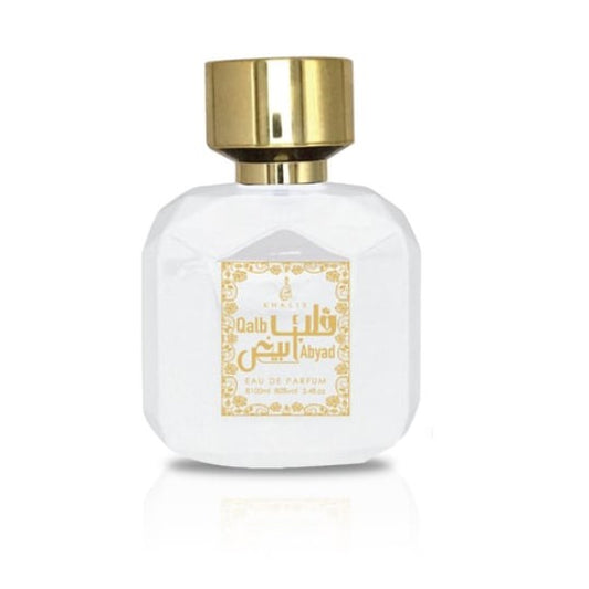 100 ml Eau de Perfume QALB ABYAD Sladká Ovocná Drevitá Vôňa pre Ženy