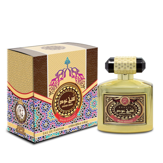 100 ml Eau de Perfume SHEIKH OUDH Korenistá Oudová Vôňa pre Mužov