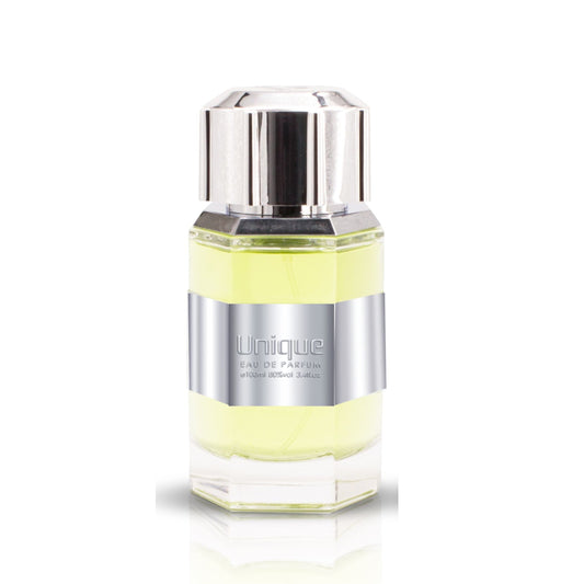 100 ml Eau de Perfume QUNIQUE FOR MEN Drevitá Vôňa pre Mužov