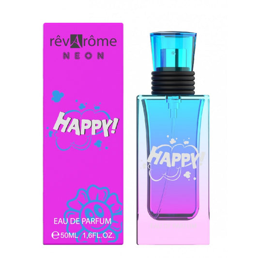 50 ml Eau de Parfum HAPPY Kvetinovo Ovocná Vôňa pre Ženy