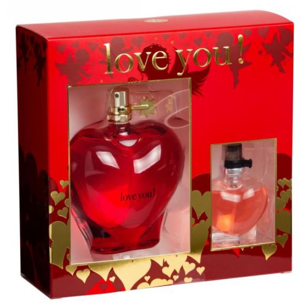 100 + 15 ml EDP "LOVE YOU RED" Ovocná Pižmová Kvetinová Vôňa pre Ženy