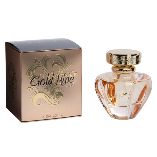 100 ml Eau de Parfum GOLD MINE Kvetinovo-ružová vôňa pre ženy