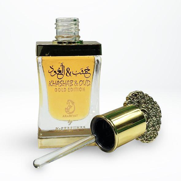 12 ml Parfume Oil Khashab & Oud Gold Edition Orientálna Ovocno-kvetinová Vôňa pre Mužov 3 