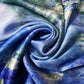 Hodvábny šál-šatka, 70 cm x 180 cm, Claude Monet - Water Lilly