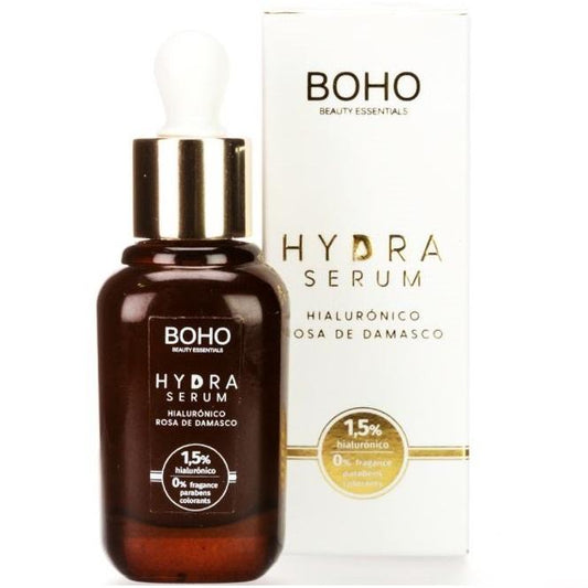 BOHO HydraSerum Pleťové sérum so 4 rôznymi veľkosťami molekúl kyseliny hyalurónovej, 30 ml