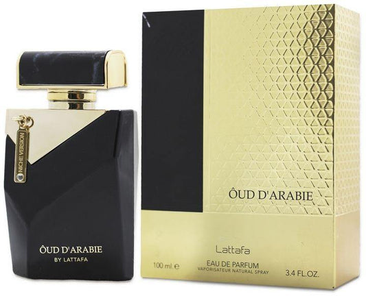 100 ml Eua De Parfum Oud DˇArabie pikantná vanillková   vôňa Unisex - Galéria Šperkov