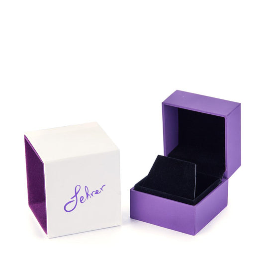 Krabička na náušnice/prívesok Gemporia - fialová