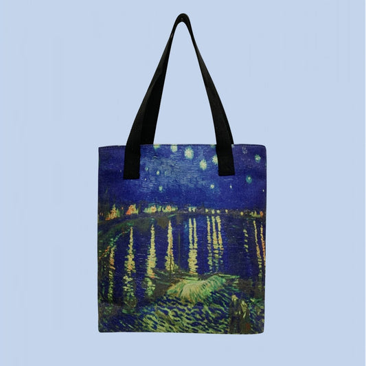 Nákupná taška, Van Gogh - Starry Night Over The Rhone, 38 cm x 10 cm x 36 cm